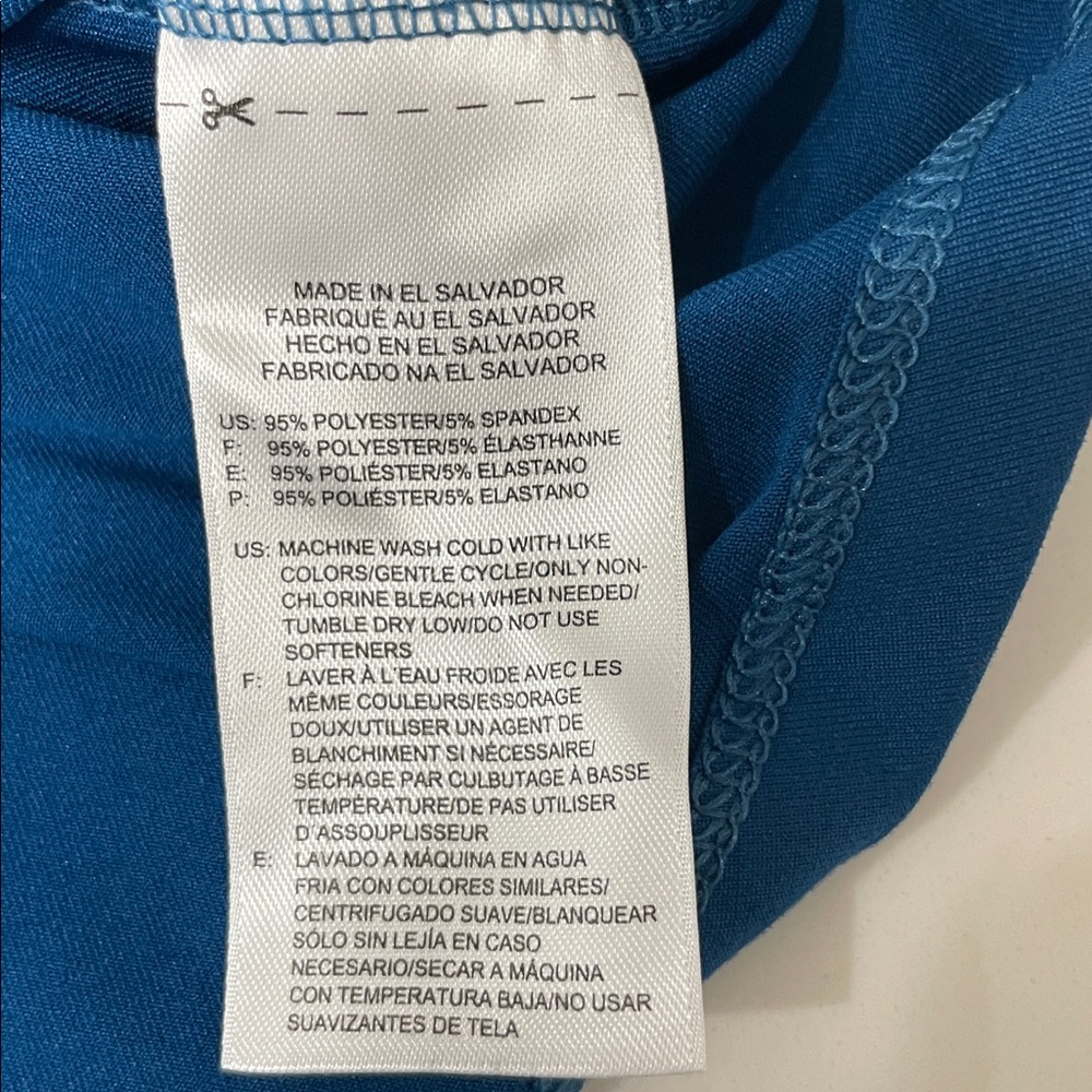DSG Women's Blue Short Sleeve Training Top | L - Picture 9 of 9